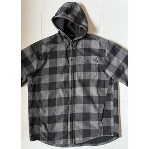 NOBLE OUTFITTERS -‎ Men's Fleece Lined Flannedl Shirt Jacket Shacket - 2X-Large